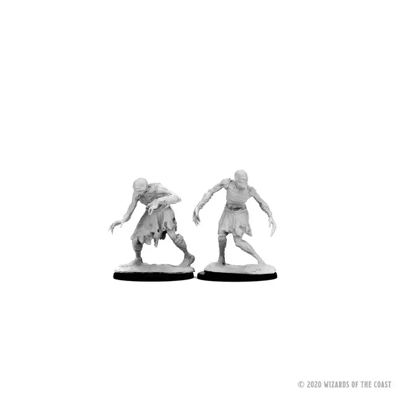 Wizkids D&D Unpainted Minis: Ghouls