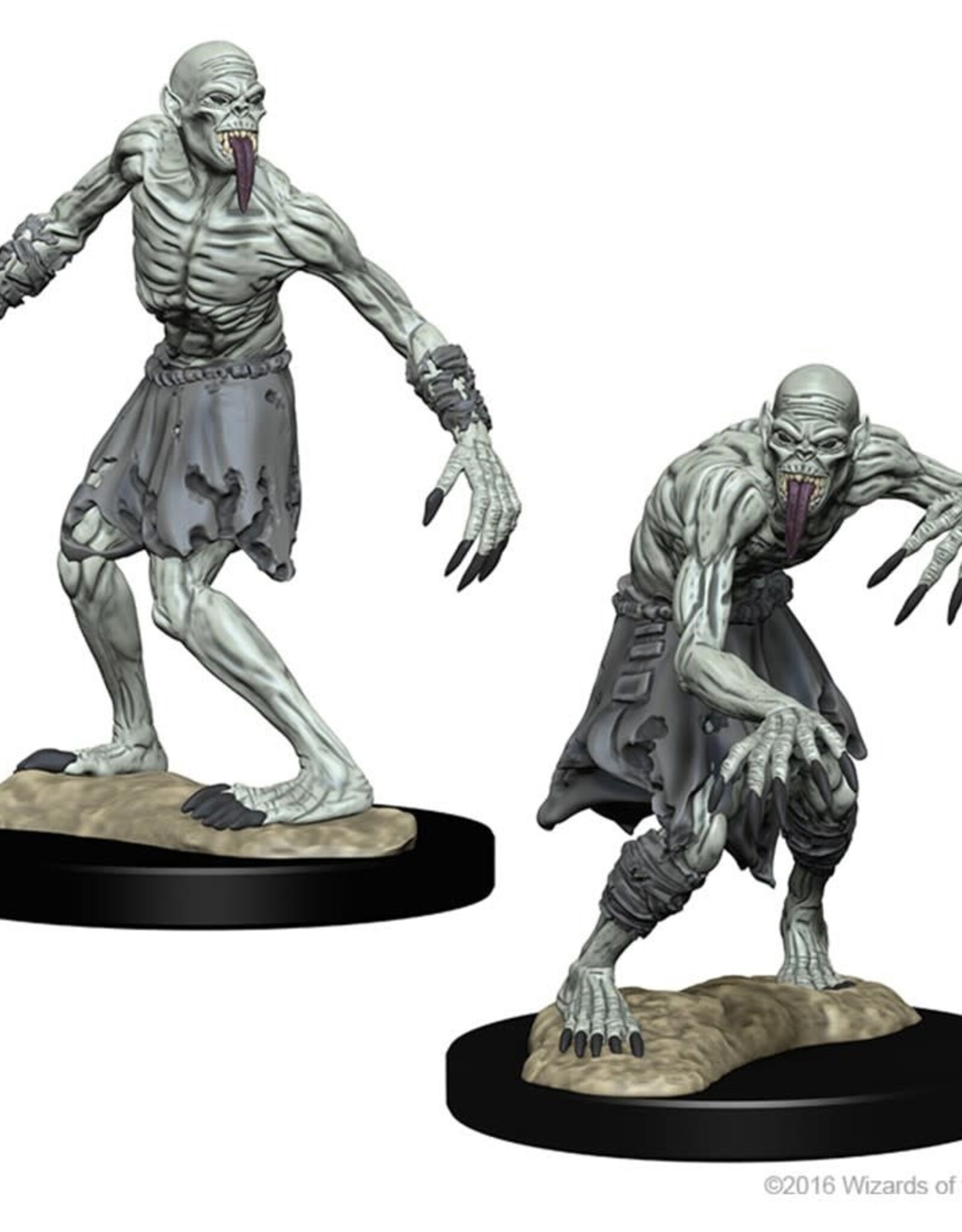 Wizkids D&D Unpainted Minis: Ghouls