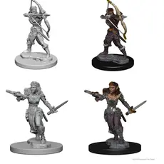 Wizkids D&D Unpainted Minis: Elf Ranger Female