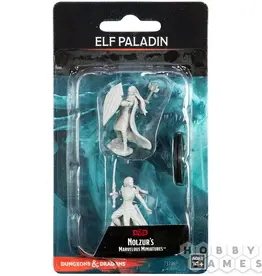 Wizkids D&D Unpainted Minis: Elf Paladin Female