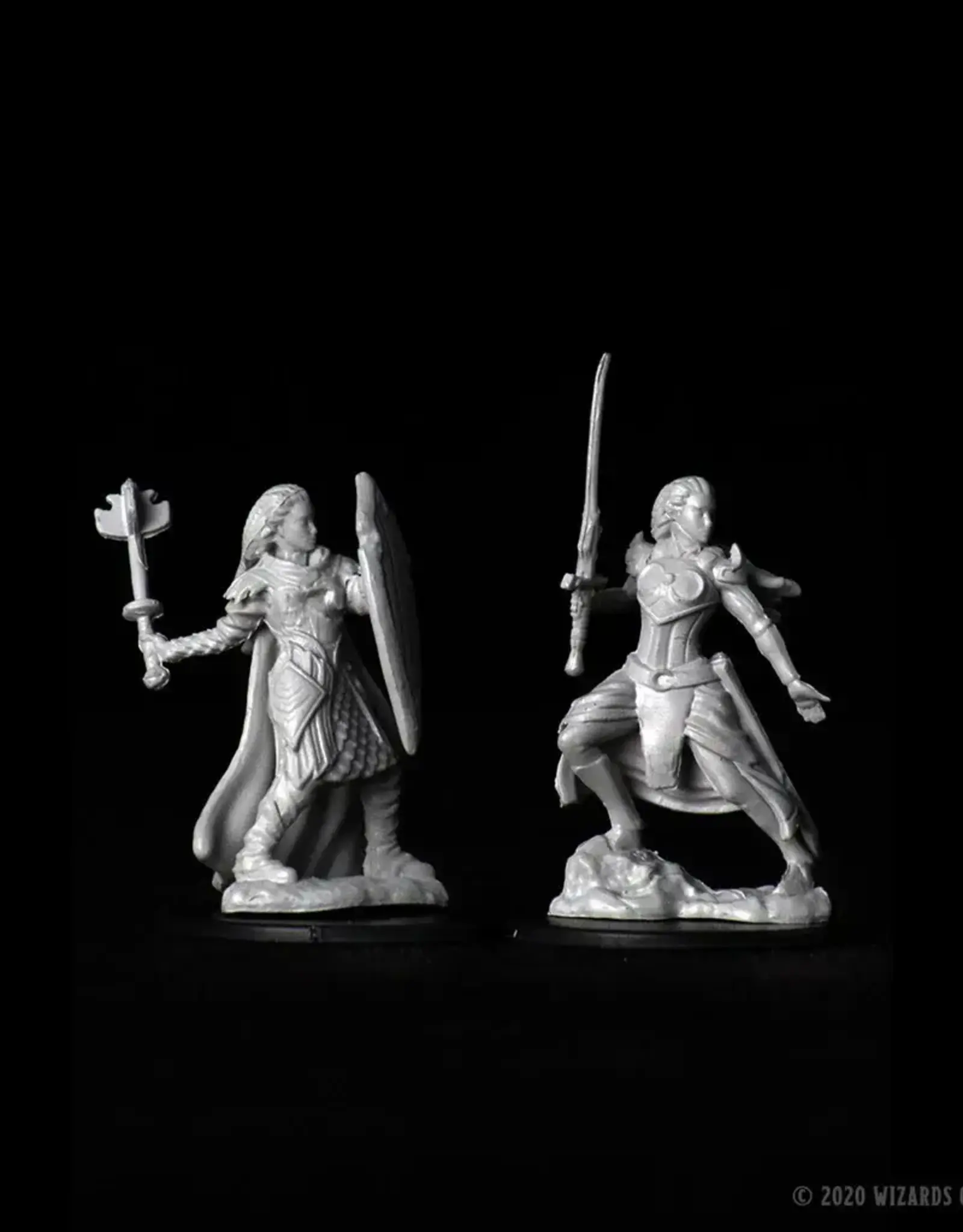 Wizkids D&D Unpainted Minis: Elf Paladin Female
