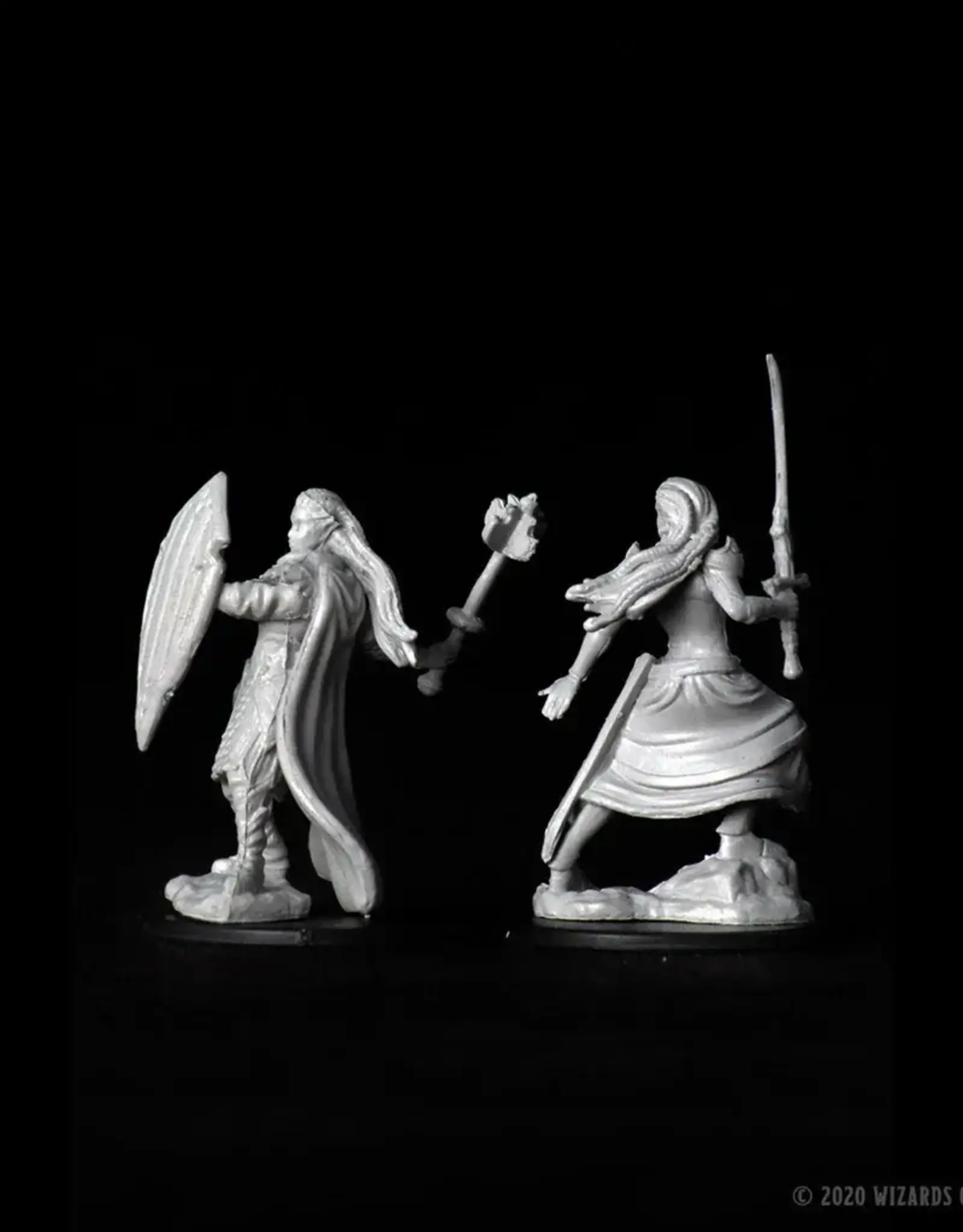Wizkids D&D Unpainted Minis: Elf Paladin Female