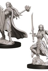 Wizkids D&D Unpainted Minis: Elf Paladin Female Wizkids D&D Unpainted Minis: Elf Paladin Female