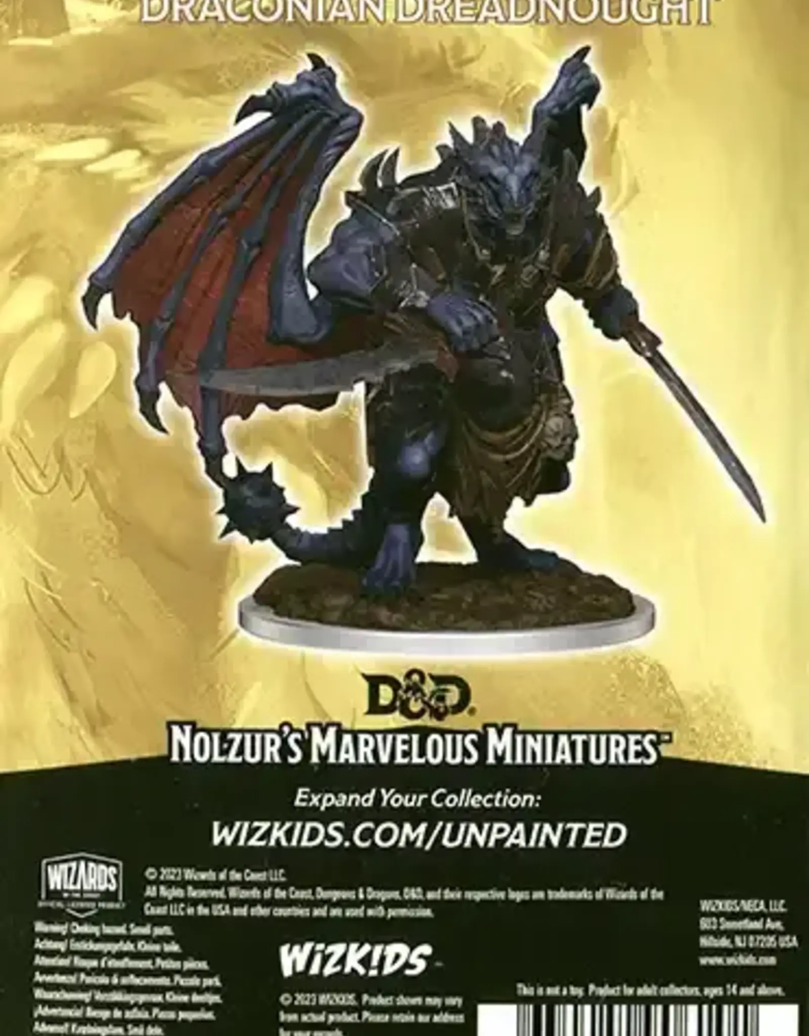 Wizkids D&D Unpainted Minis: Draconian Dreadnought