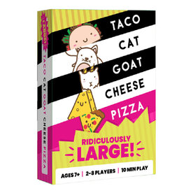 Misc Taco Cat Goat Cheese Pizza: Ridiculously Large