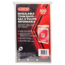 Misc Bags: Resealable Team Bags (100)