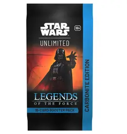 Fantasy Flight Games Star Wars Unlimited Legends of the Force Carbonite Booster Pack
