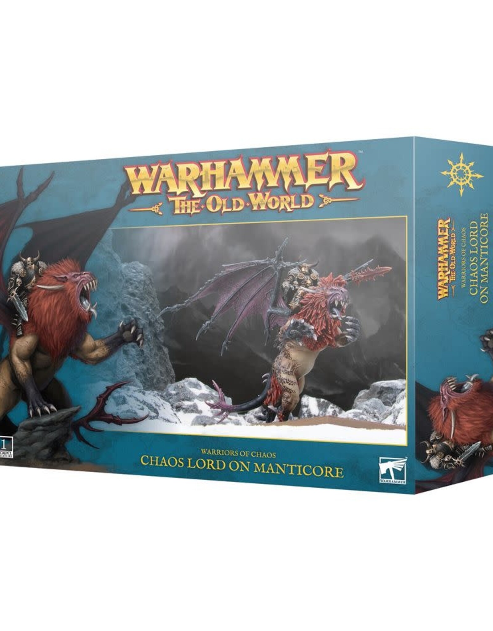 Games Workshop Warhammer The Old World Chaos Lord on Manitcore