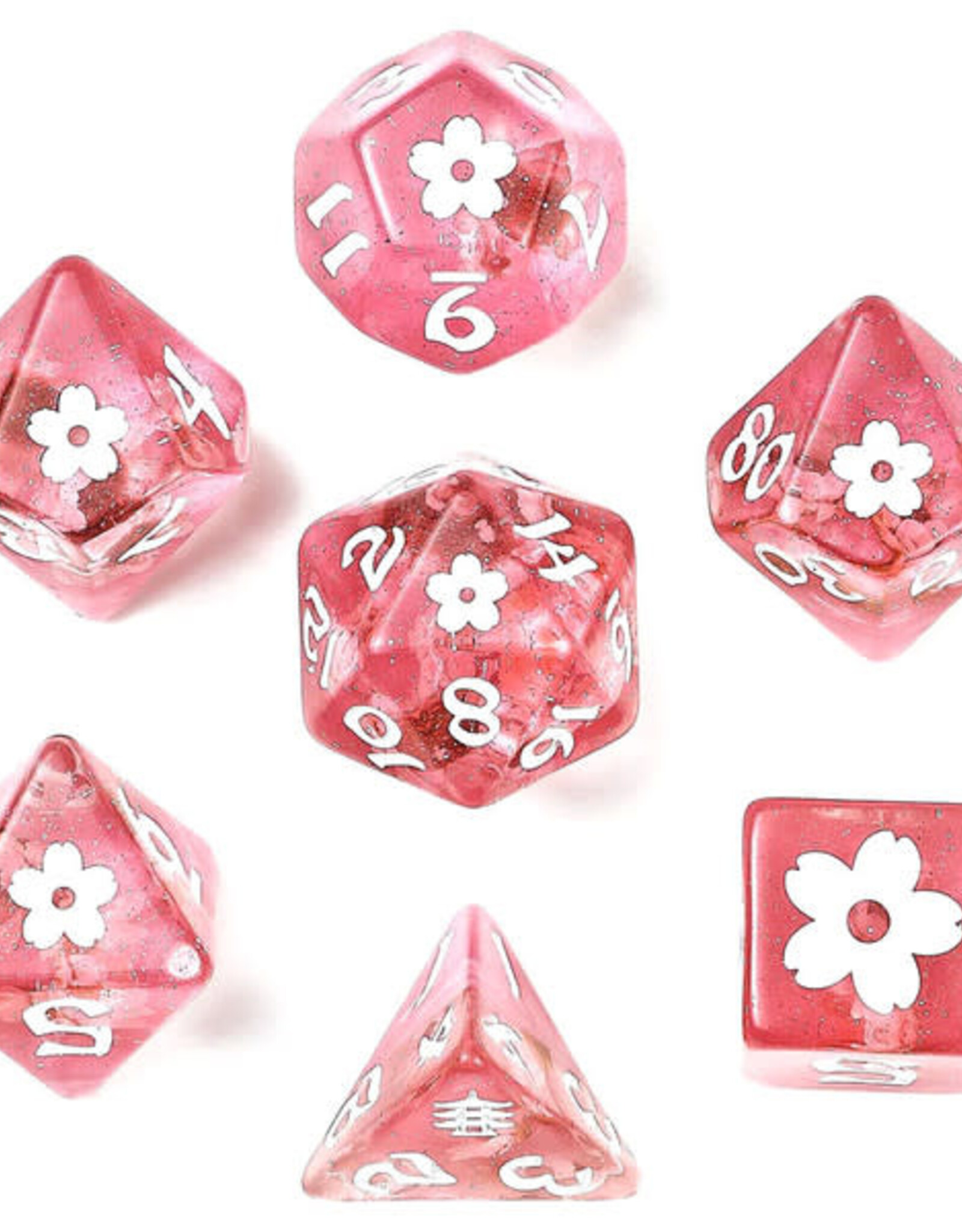 Hymgho Premium Dice Hymgho RPG Dice (7) Sakura Blossom Pink