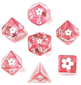 Hymgho Premium Dice Hymgho RPG Dice (7) Sakura Blossom Pink