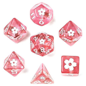 Hymgho Premium Dice Hymgho RPG Dice (7) Sakura Blossom Pink