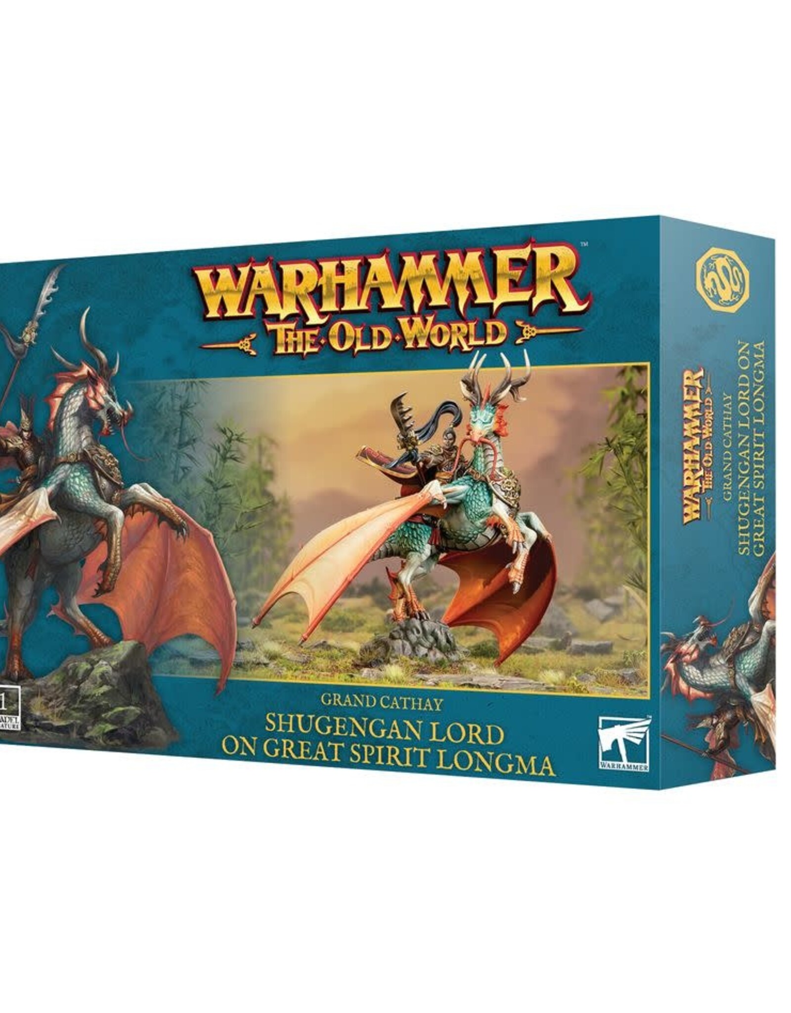 Games Workshop Warhammer The Old World Grand Cathay Shugengan Lord on Great Spirit Longma