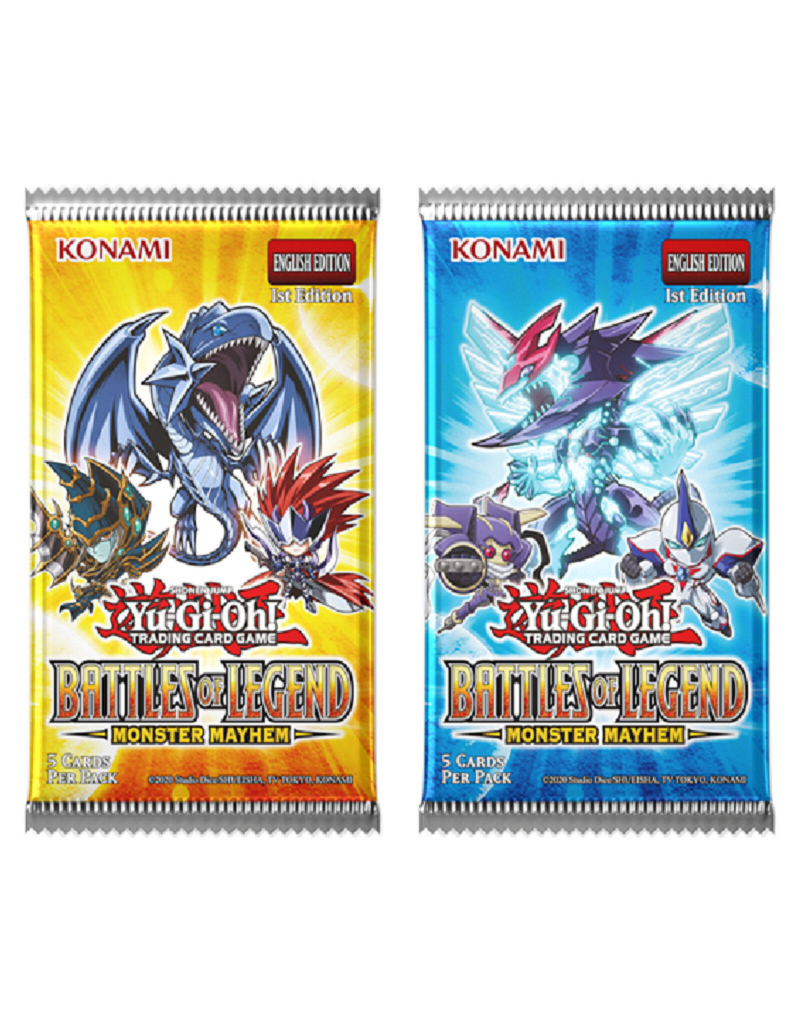 Konami Yu-Gi-Oh Booster Monster Mayhem