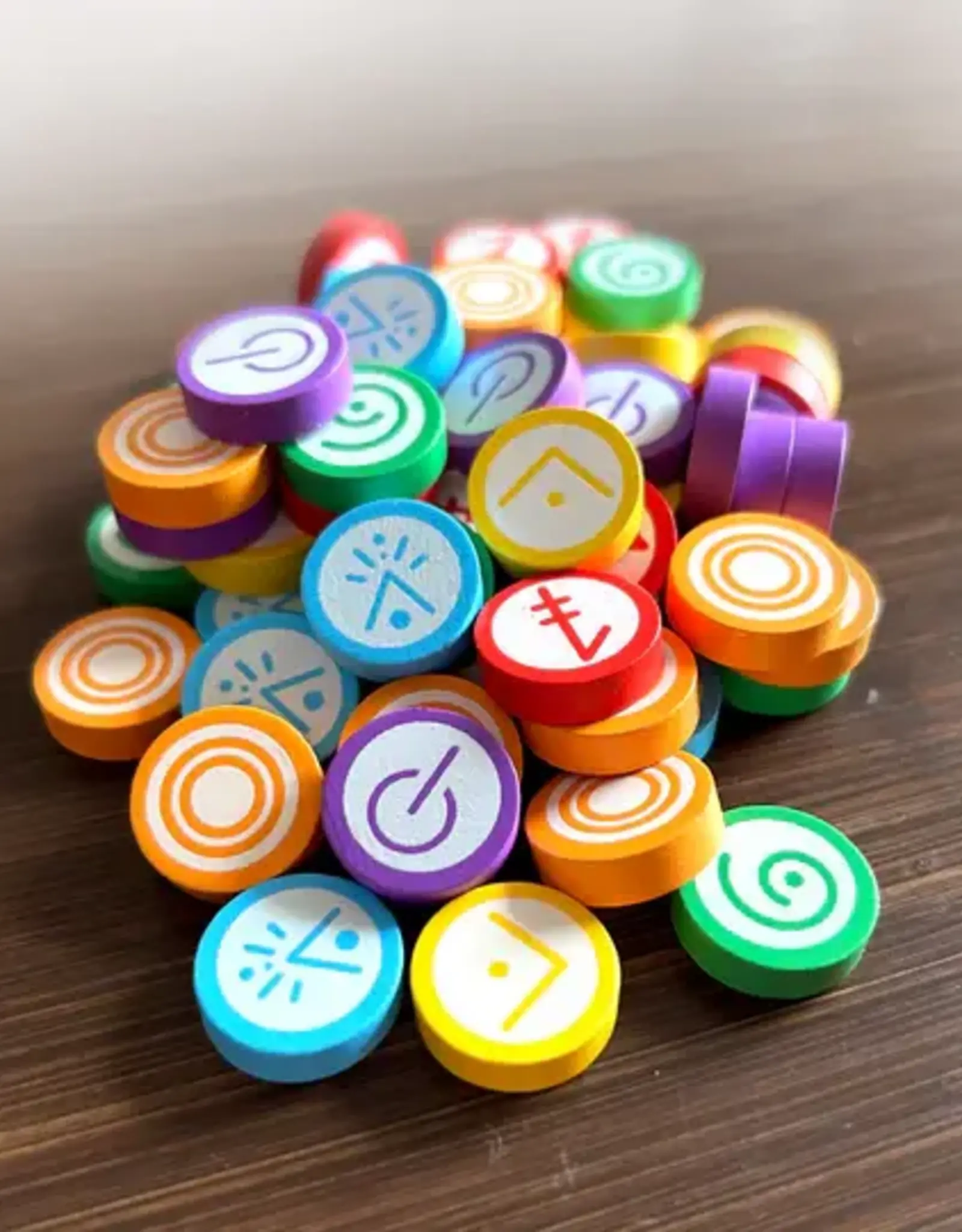 Stonemaier Games Vantage Wooden Skill Tokens