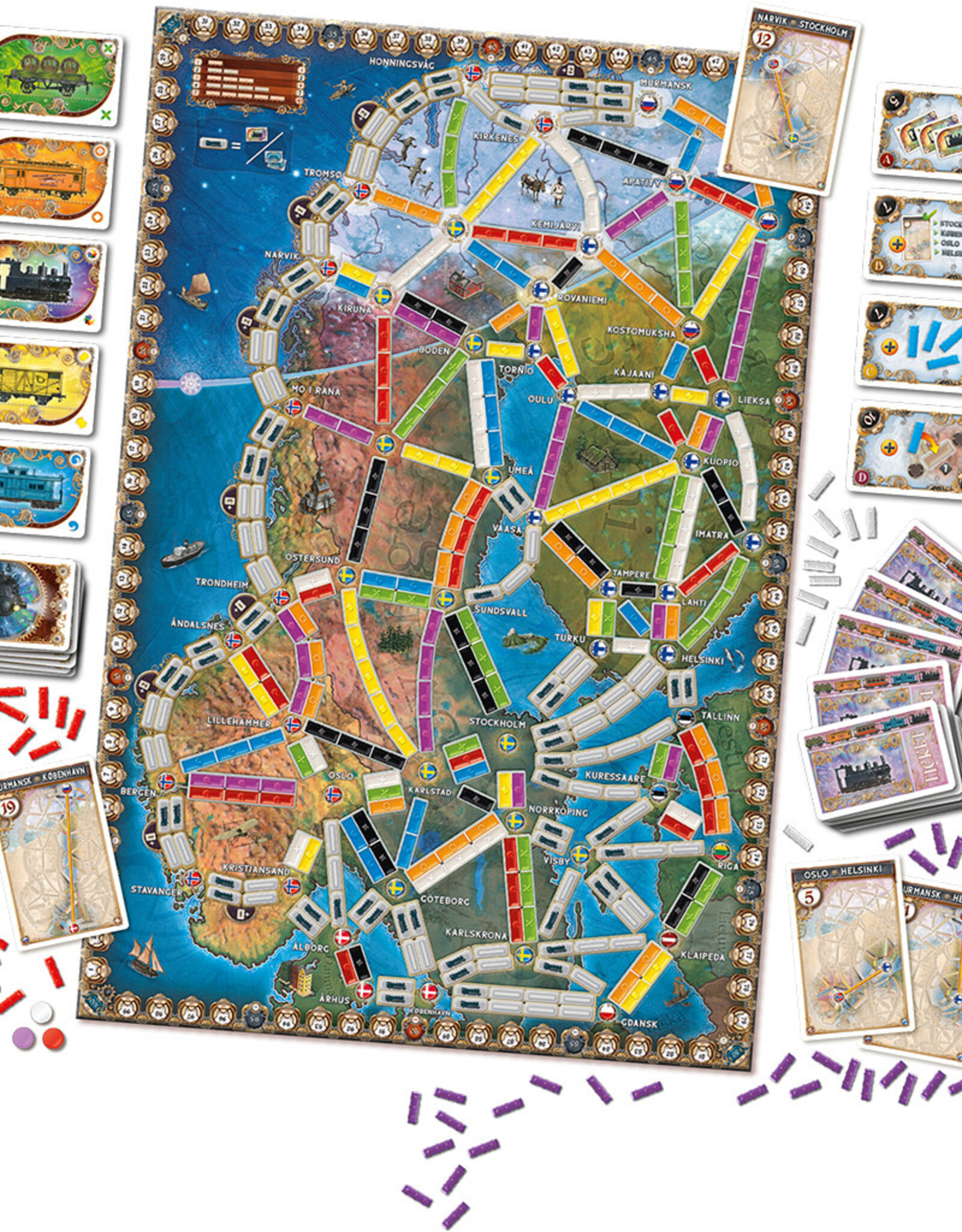 Ticket to Ride Northern Lights