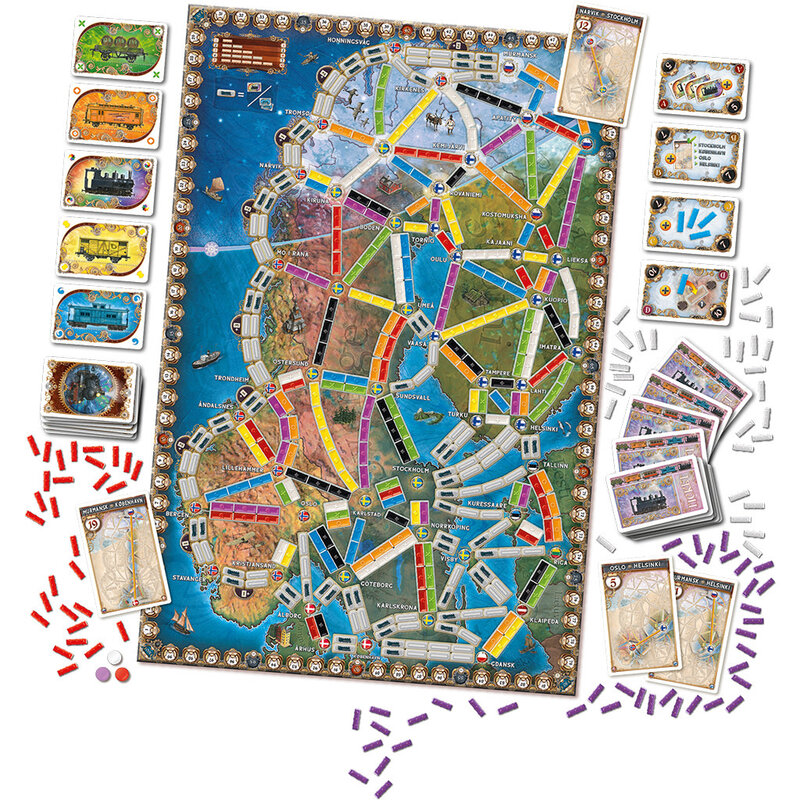 Ticket to Ride Northern Lights