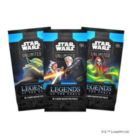 Fantasy Flight Games Star Wars Unlimited Legends of the Force Booster  Pack