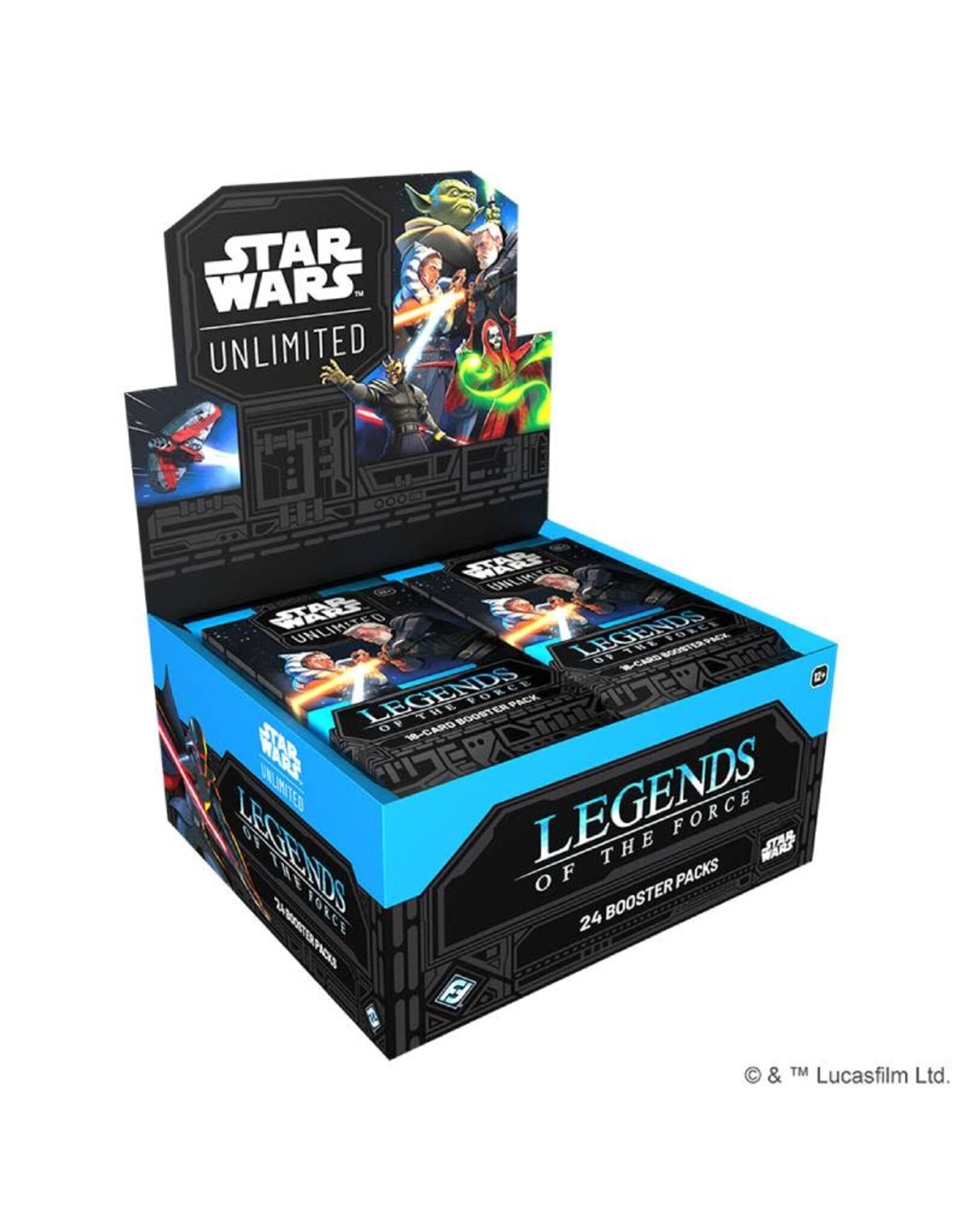 Fantasy Flight Games Star Wars Unlimited Legends of the Force Booster Display (24)