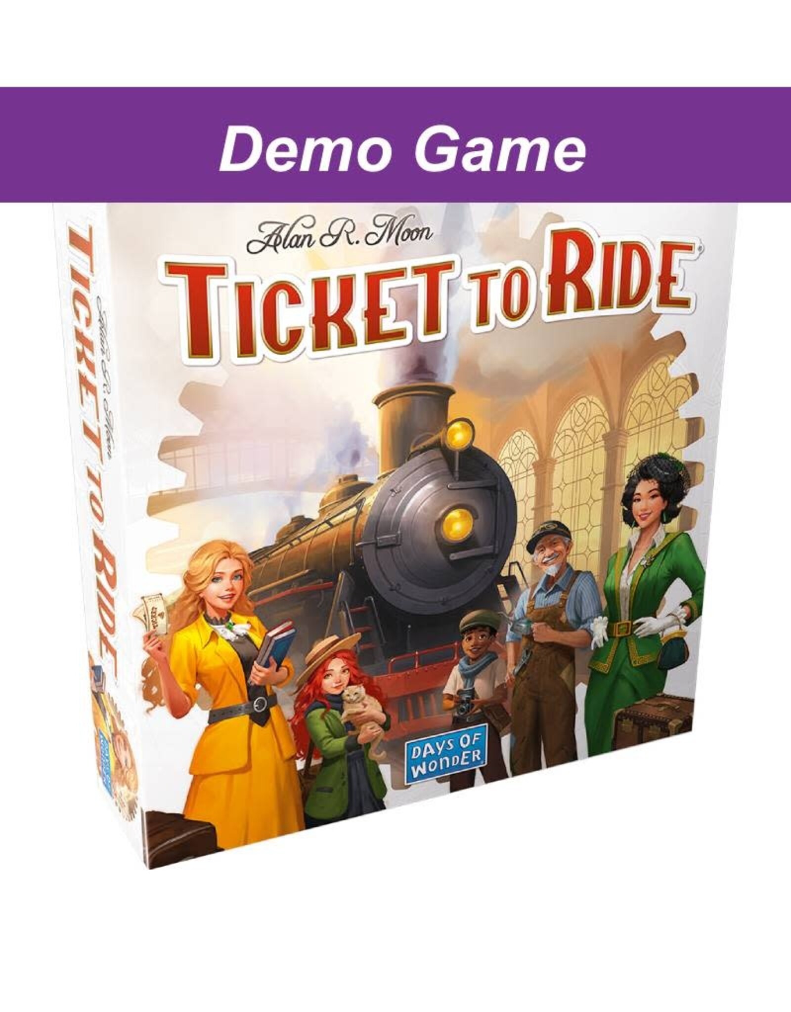 (DEMO) Ticket to Ride USA. Free to Play In Store!