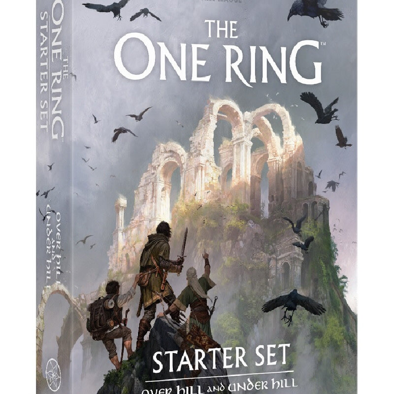 Free League Publishing The One Ring RPG: Starter Set - Over Hill and Under Hill