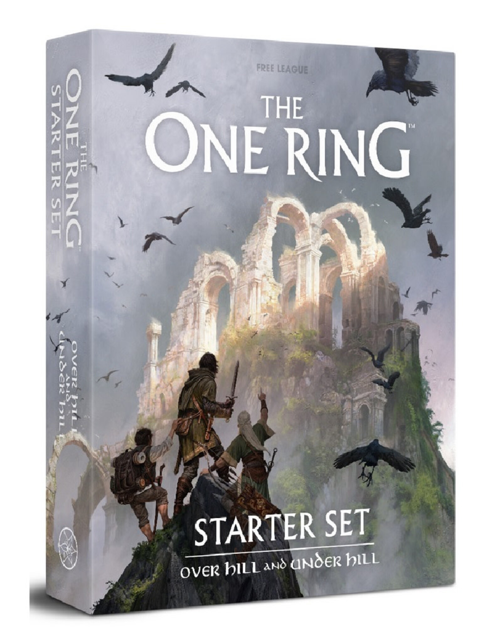 Free League Publishing The One Ring RPG: Starter Set - Over Hill and Under Hill