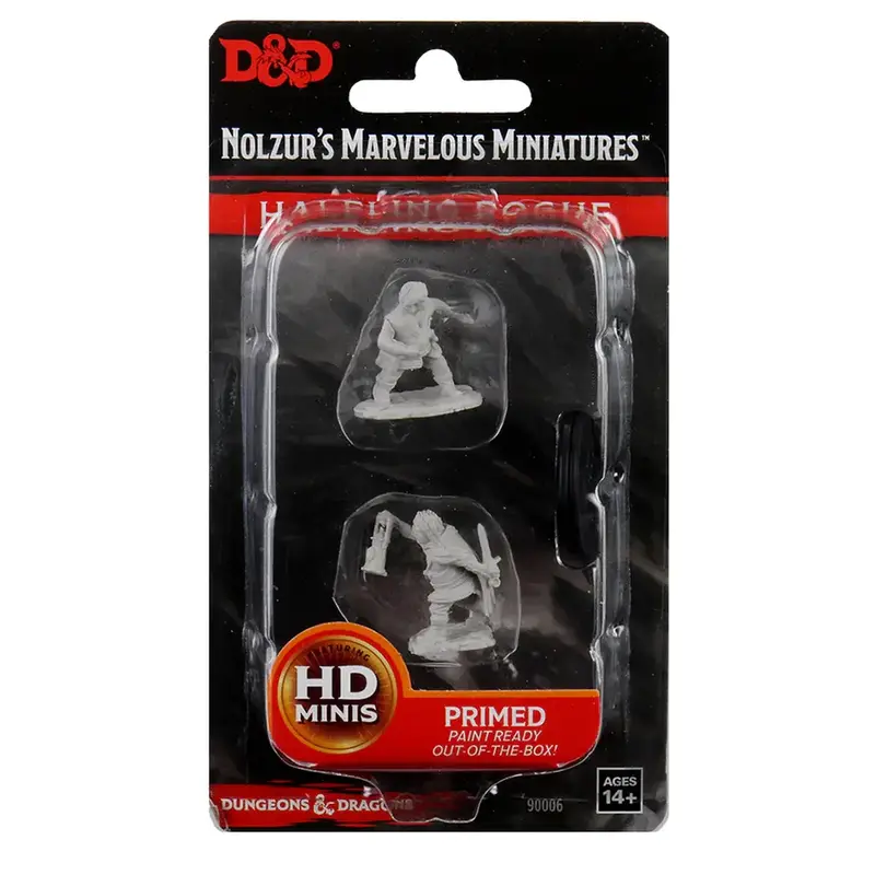 Wizkids D&D Unpainted Minis: Halfling Rogue Male