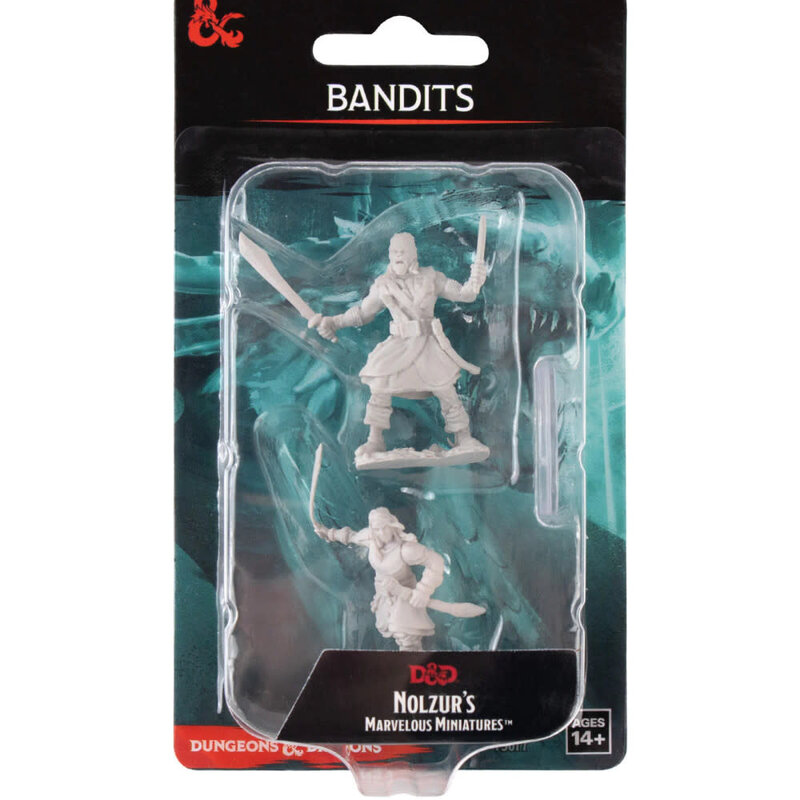 Wizkids D&D Unpainted Minis: Bandits