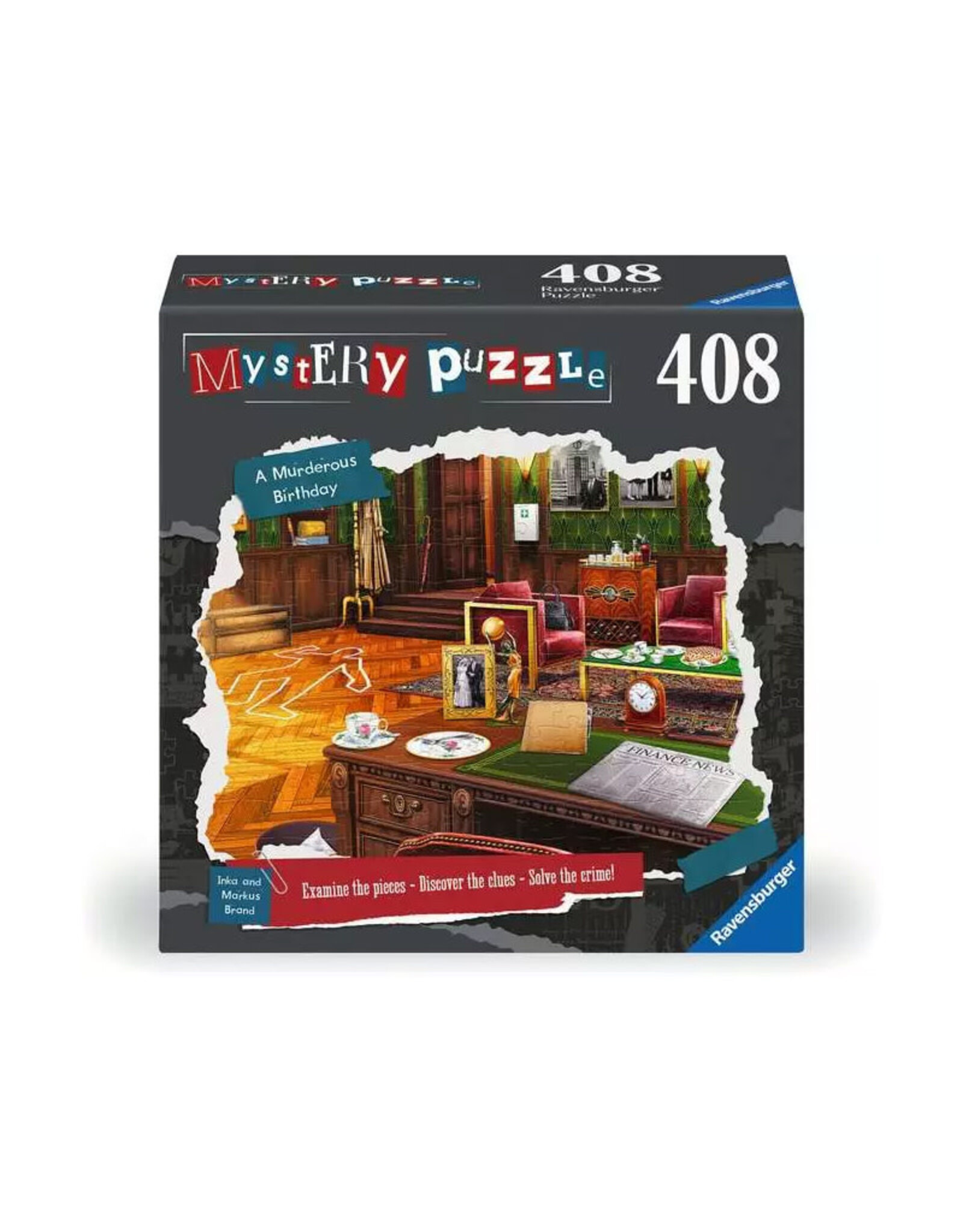 Ravensburger Mystery Puzzle: A Murderous Birthday (408 PCS)