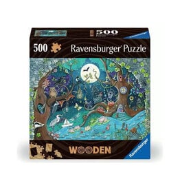 Ravensburger Wooden: Fantasy Forest Puzzle (500 PCS)
