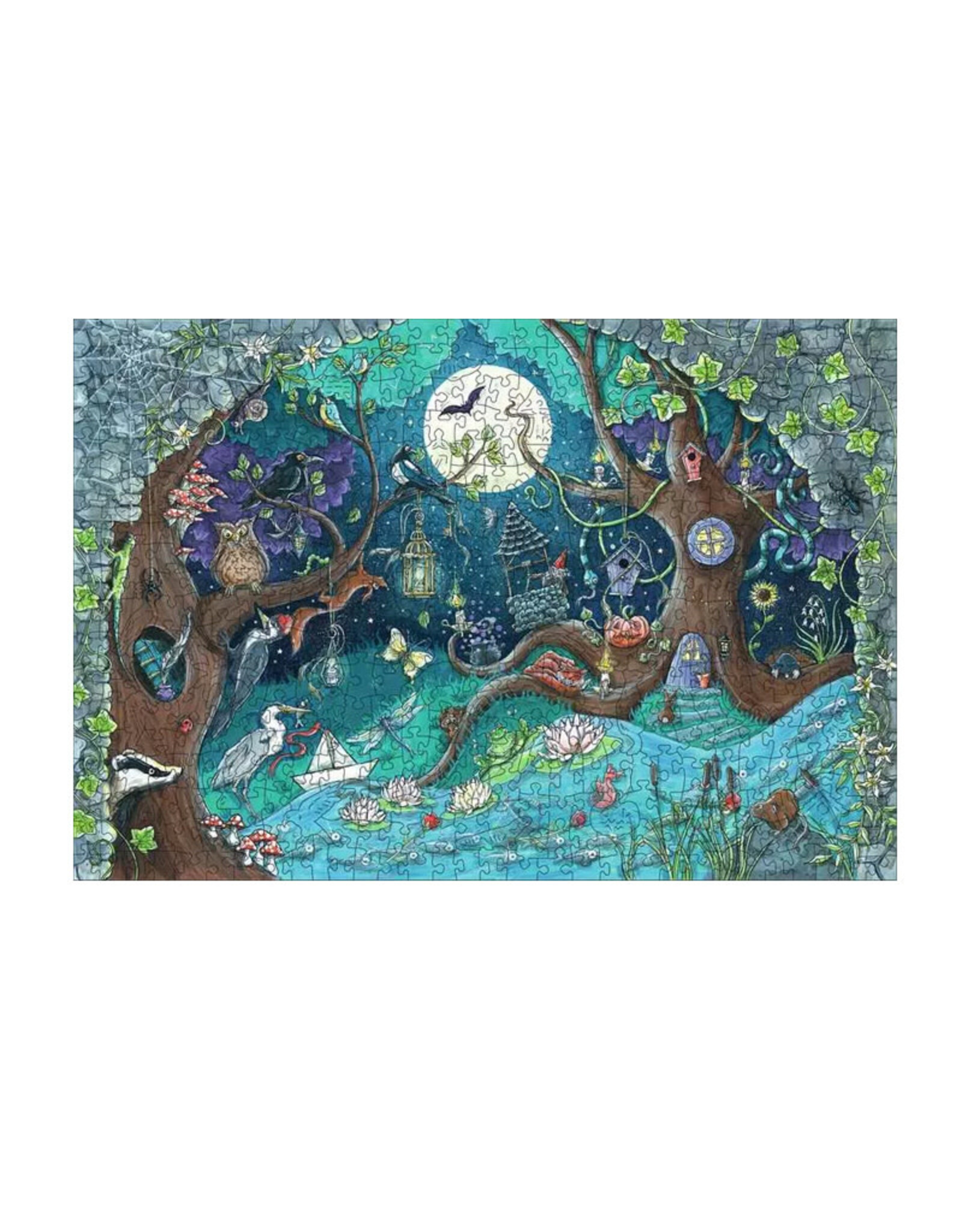 Ravensburger Wooden: Fantasy Forest Puzzle (500 PCS)