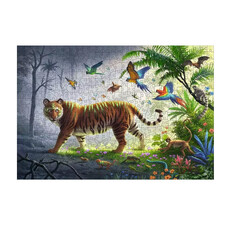 Ravensburger Wooden: Jungle Tiger Puzzle (500 PCS)
