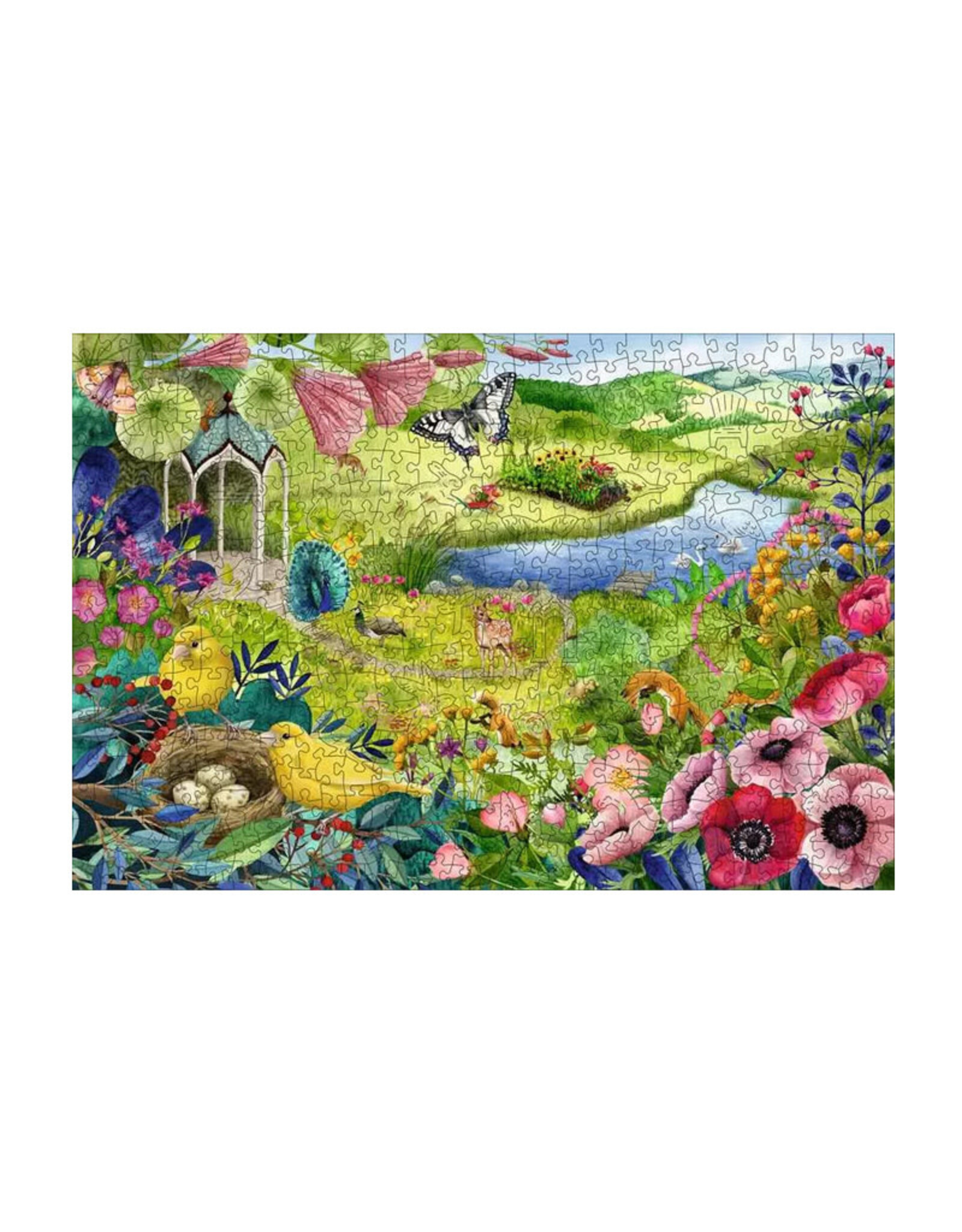 Ravensburger Wooden: Nature Garden Puzzle (500 PCS)