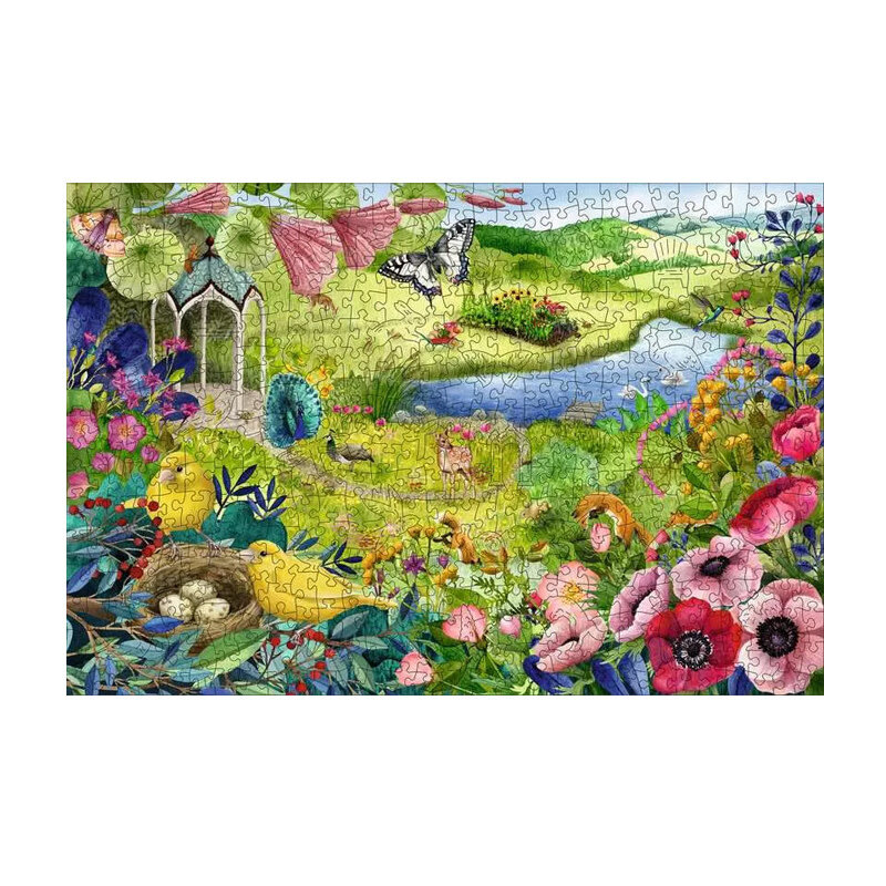 Ravensburger Wooden: Nature Garden Puzzle (500 PCS)