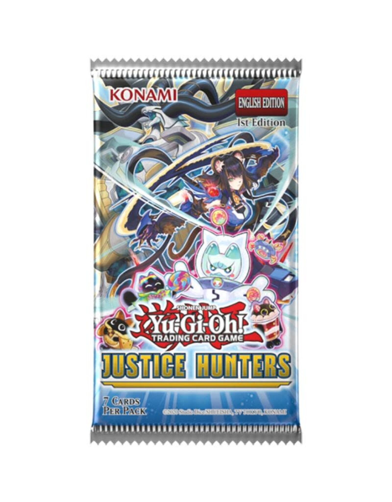 Konami Yu-Gi-Oh Justice Hunters Booster Pack