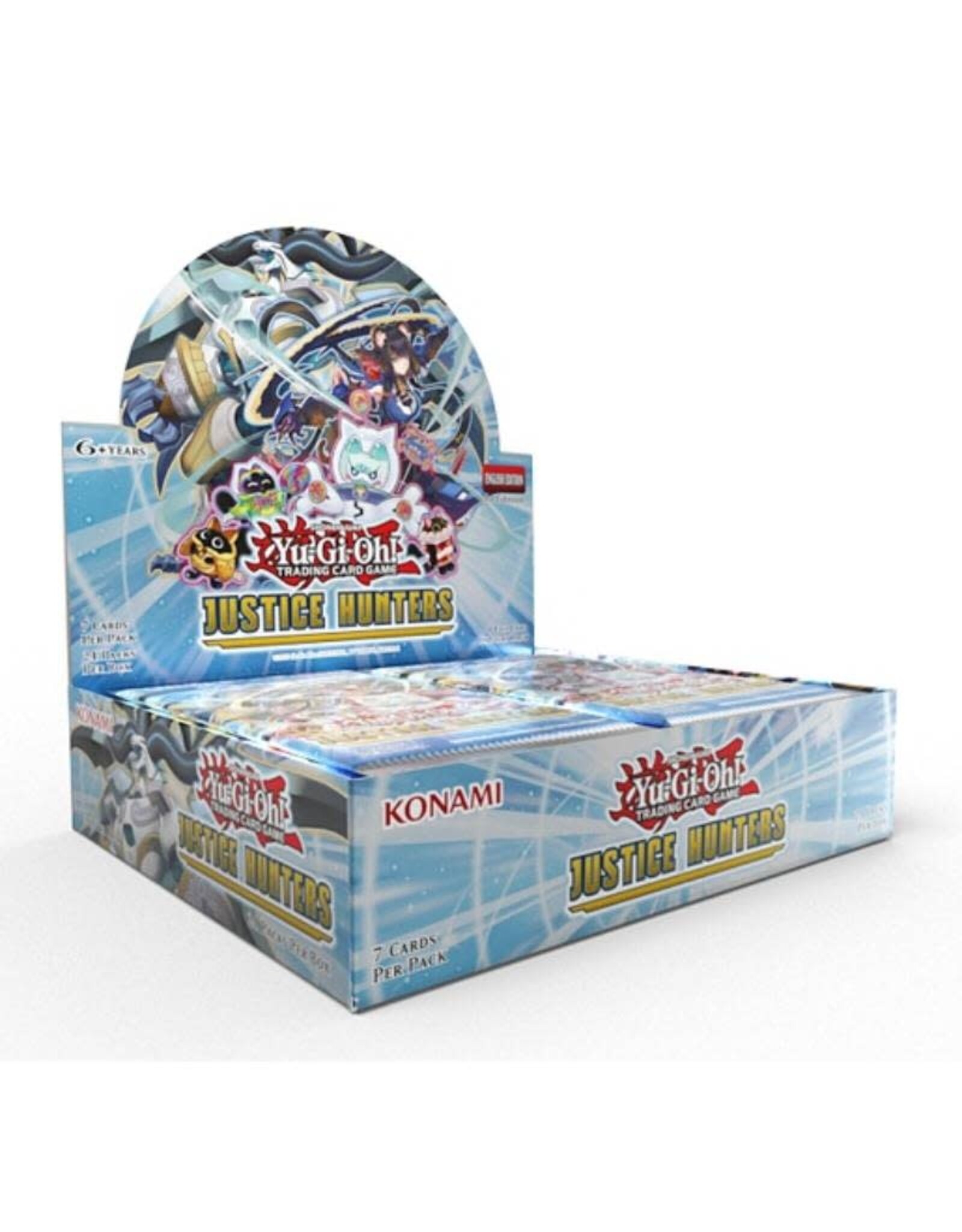 Konami Yu-Gi-Oh Booster Display (24) Justice Hunters