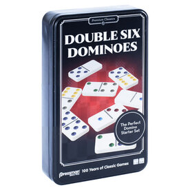 Pressman Dominoes Double 6 Dot Pressman