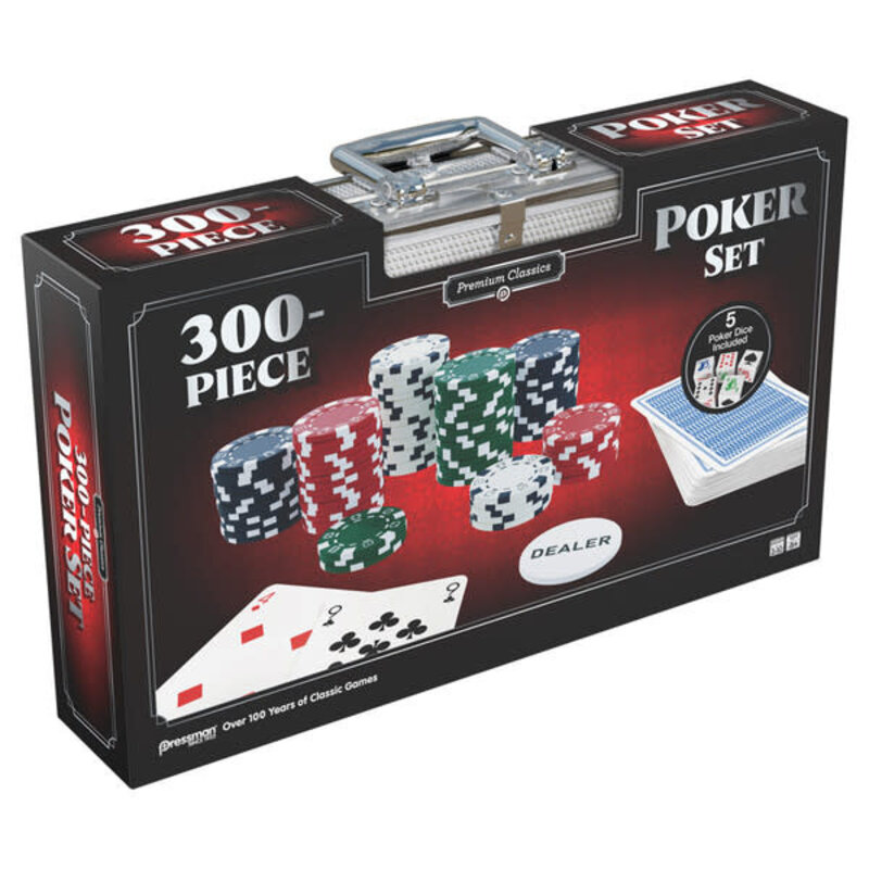 Pressman Poker Set 300 Piece Pressman