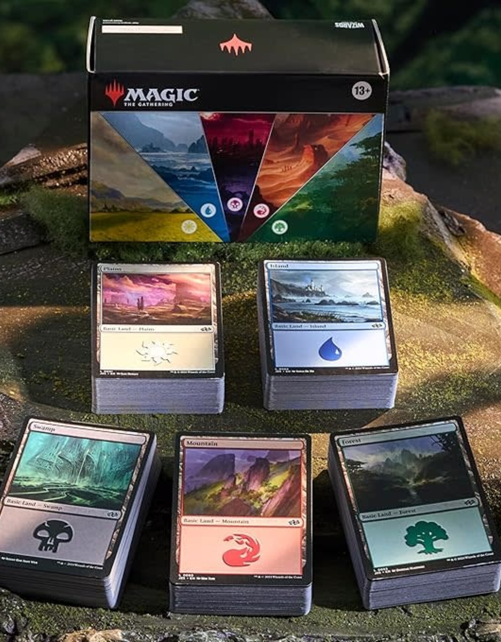 Wizards of the Coast MTG Land Station (400 Basic Lands)