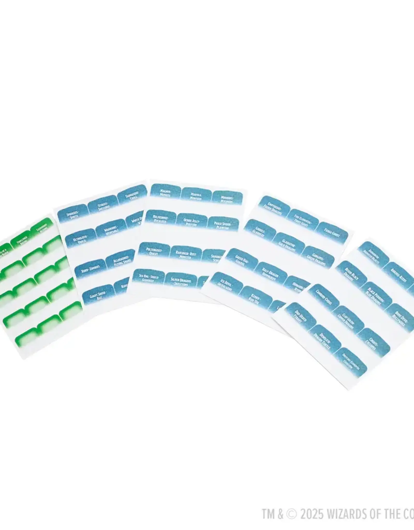 Wizkids D&D Book Tabs: Monster Manual