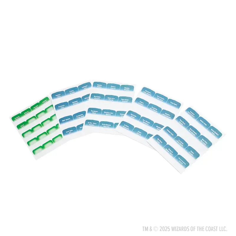 Wizkids D&D Book Tabs: Monster Manual