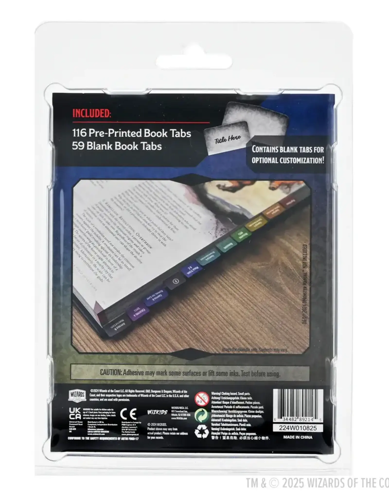 Wizkids D&D Book Tabs: Monster Manual