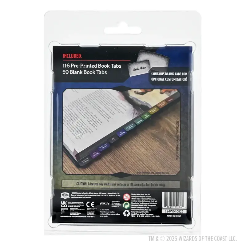 Wizkids D&D Book Tabs: Monster Manual