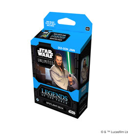 Fantasy Flight Games Star Wars Unlimited Legends of the Force Spotlight Deck Qui-Gon Jinn