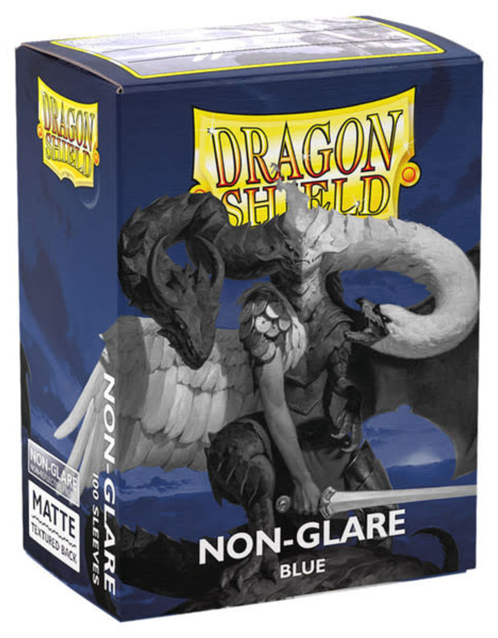 Arcane Tinmen Sleeves: Dragon Shield Matte Non-Glare (100) Blue