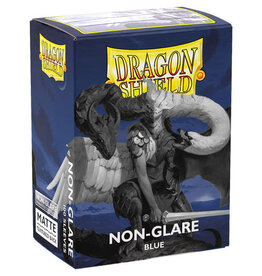 Arcane Tinmen Sleeves: Dragon Shield Matte Non-Glare (100) Blue