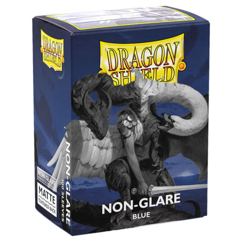 Arcane Tinmen Sleeves: Dragon Shield Matte Non-Glare (100) Blue