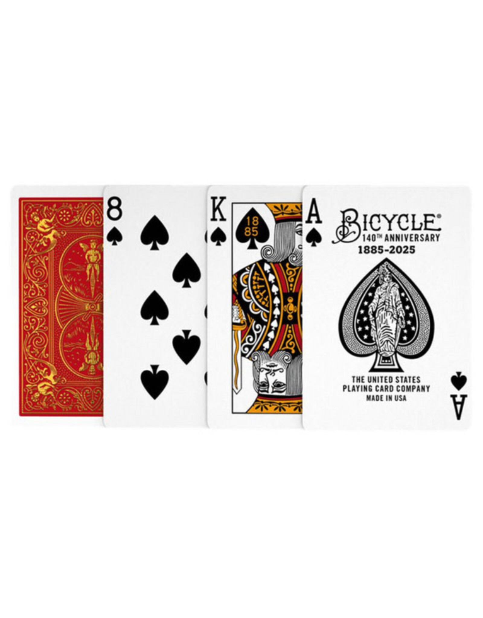 United States Playing Card Co Playing Cards: Bicycle: 140th Anniversary