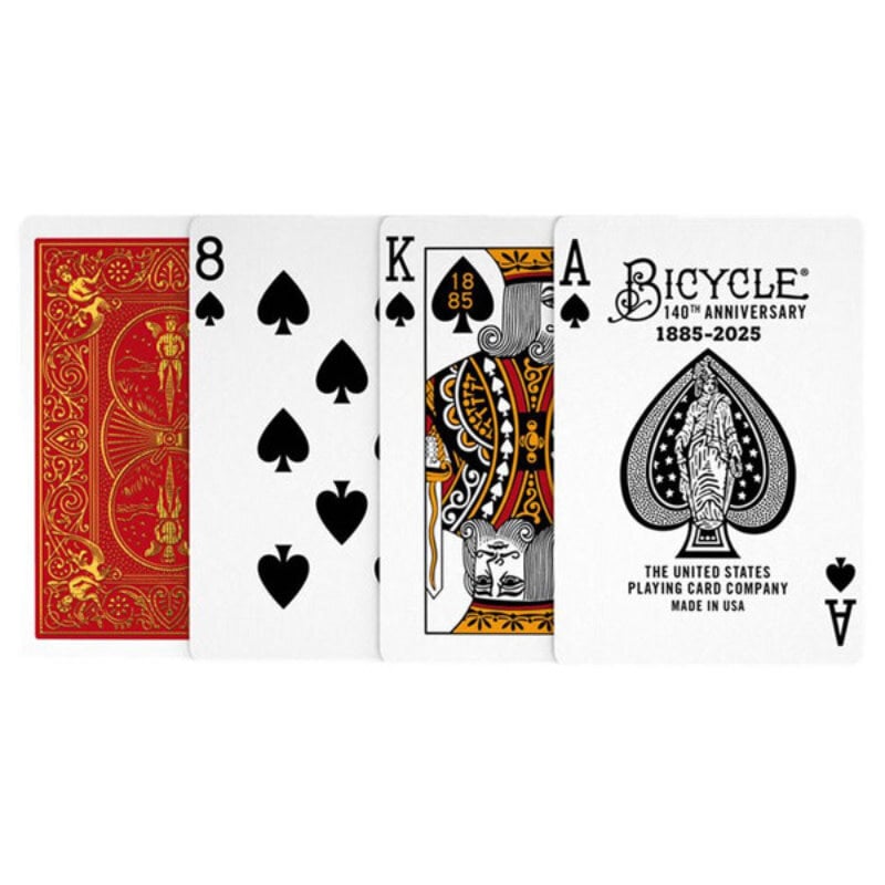 United States Playing Card Co Playing Cards: Bicycle: 140th Anniversary