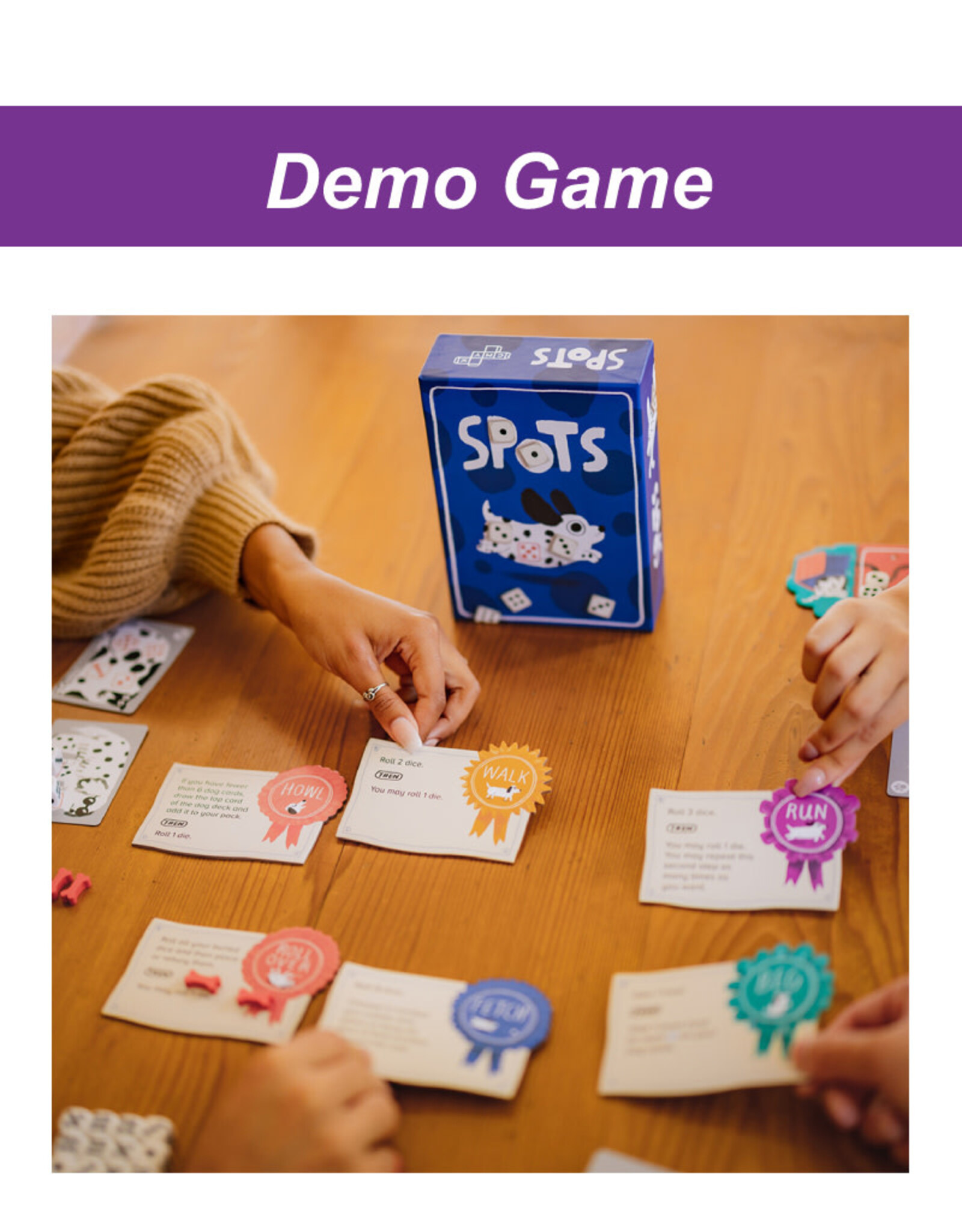 (DEMO) Spots. Free to Play In Store!