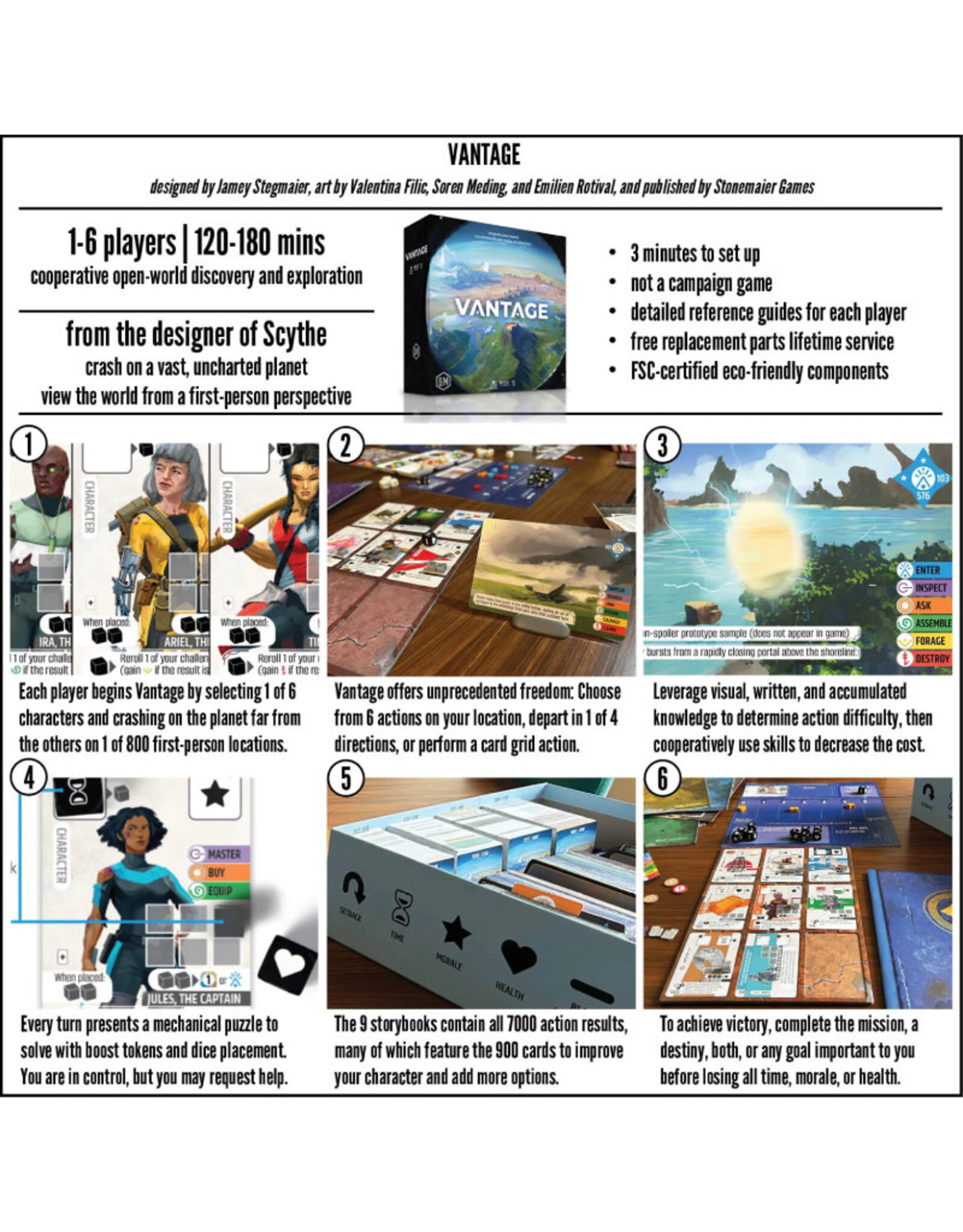Stonemaier Games Vantage